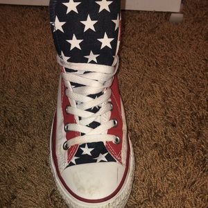 Stars and Stripes Converse